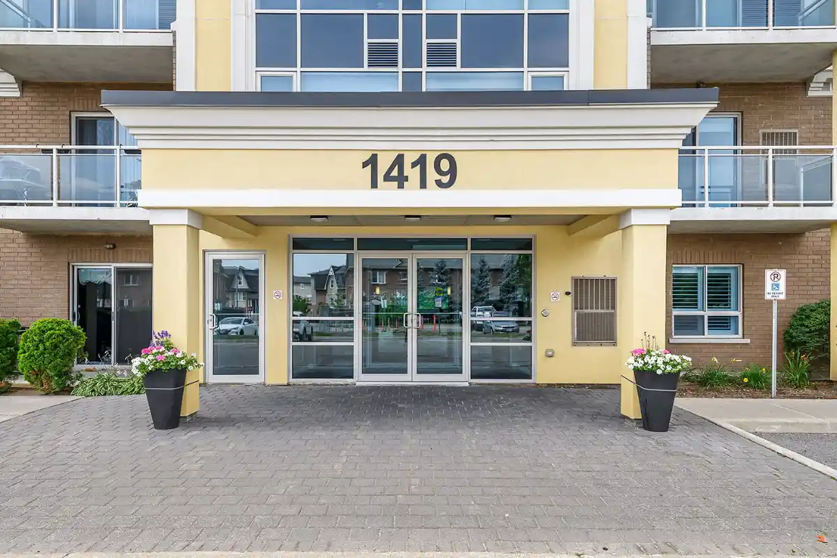 Entrance to Ambassador Condos