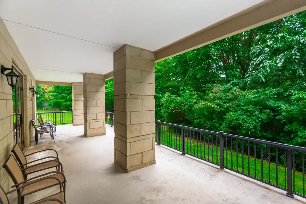 Patio at Centennial Forest
