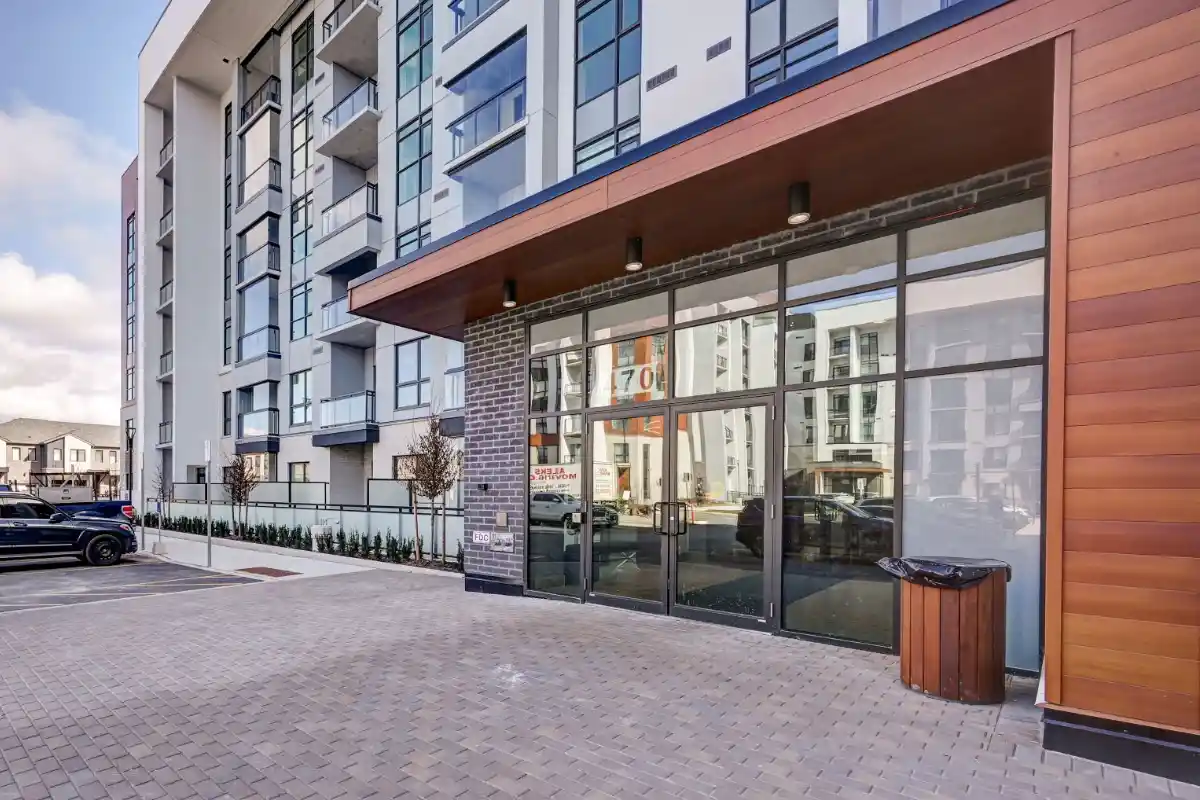 Entrance at Soleil Condos